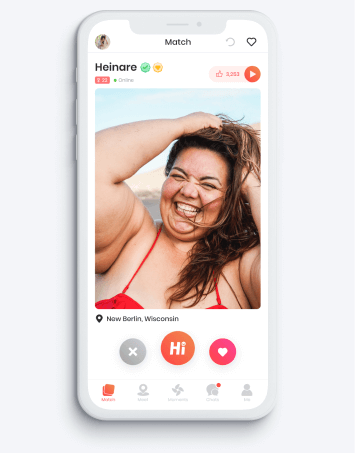 BBW Dating App - PlusCupid